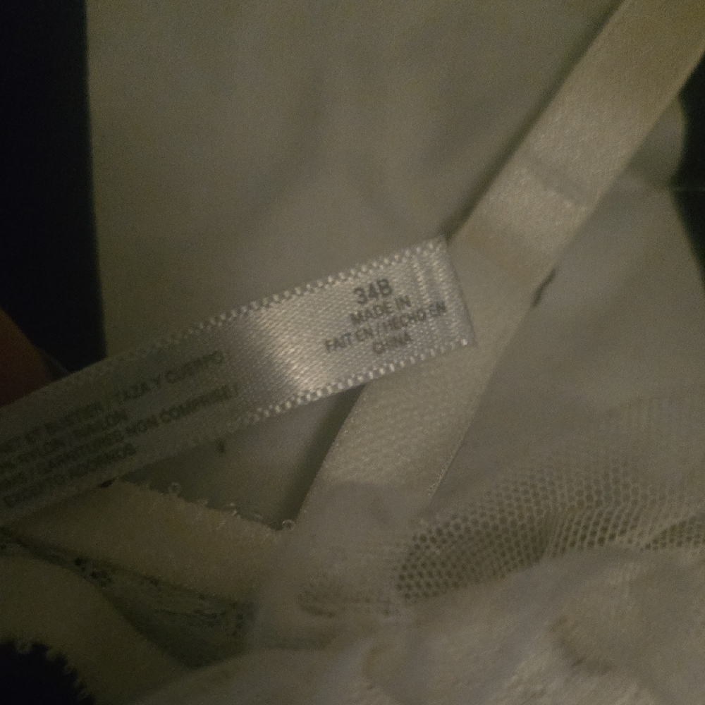 Victoria Secret I DO Elegant White Lace & Rhinestone Trim Bustier (NWOT)(34B) 🤍 - Picture 8 of 8
